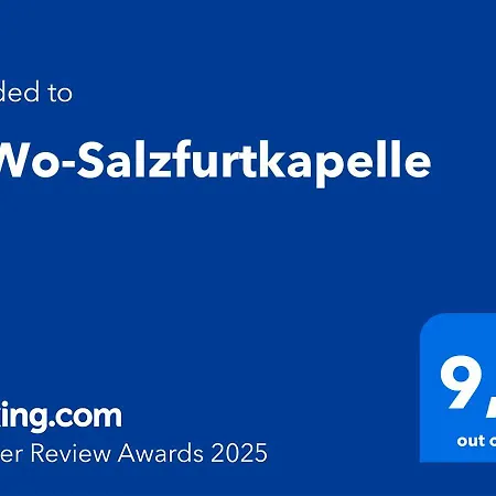 Fewo-Salzfurtkapelle Zorbig Extérieur photo